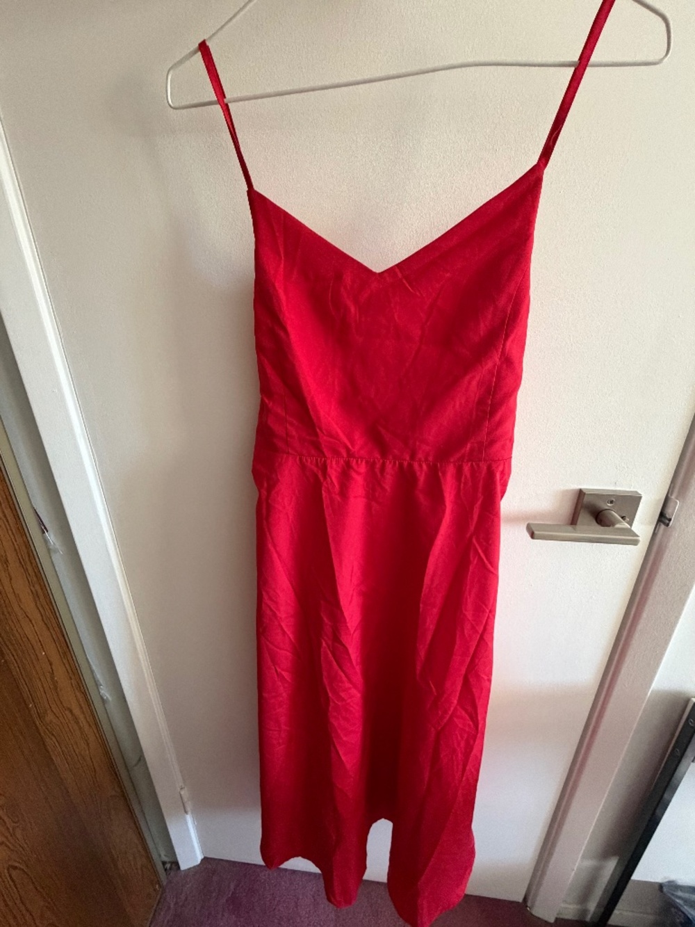 Back tie flowy dress